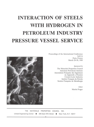 WRC Interaction of Steels With Hydrogen in Petroleum Industry Pressure Vessel Service 1989.pdf