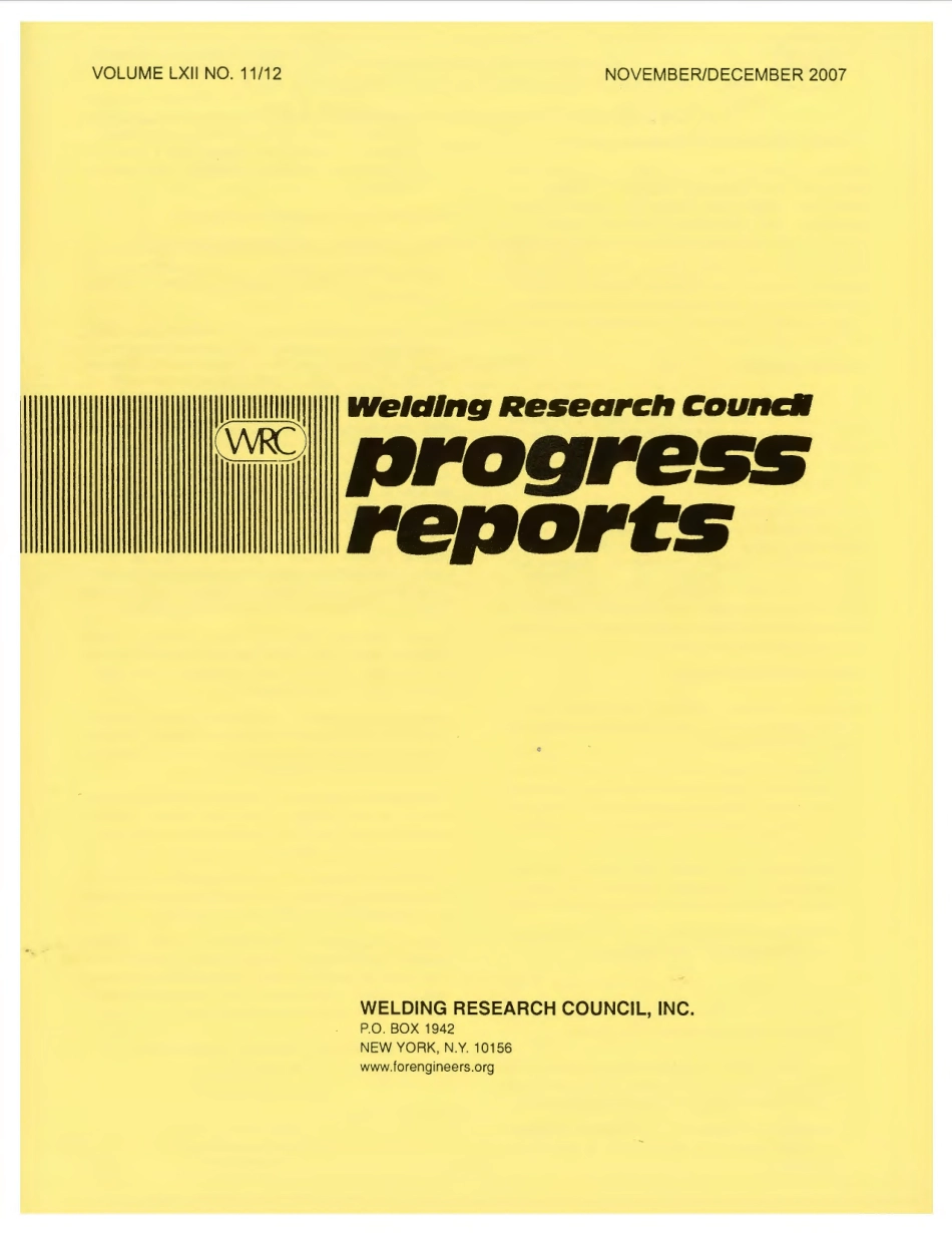 WRC Progress reports volume LXII 11-12-2007.pdf_第1页