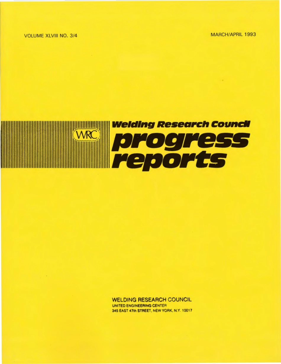 WRC Progress reports volume XLVIII 3-4-1993.pdf_第1页