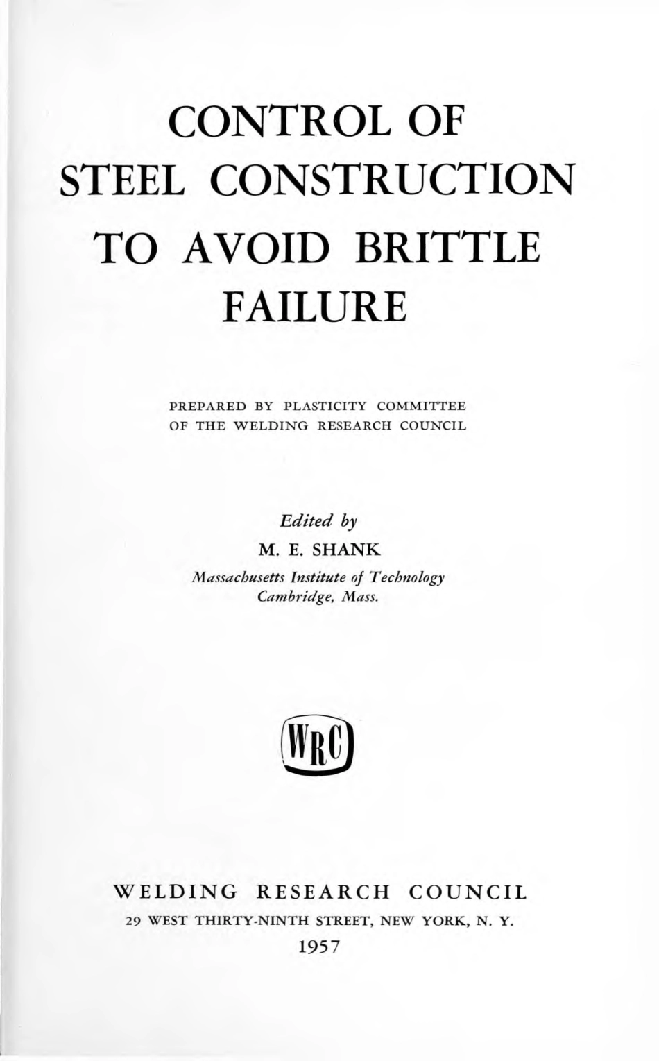 WRC Control of Steel construction to avoid brittle failure 1957.pdf_第3页
