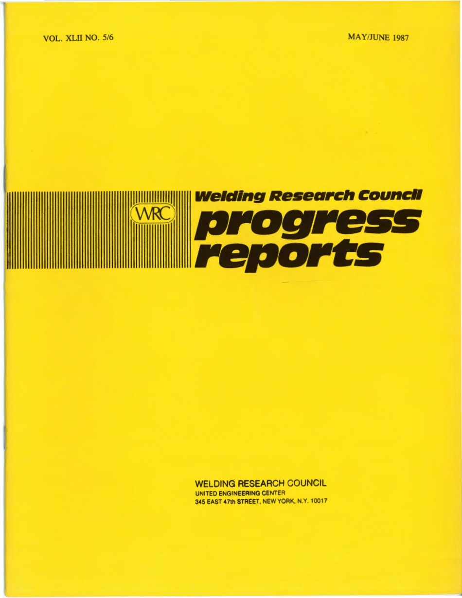 WRC Progress reports volume XLII 5-6-1987.pdf_第1页