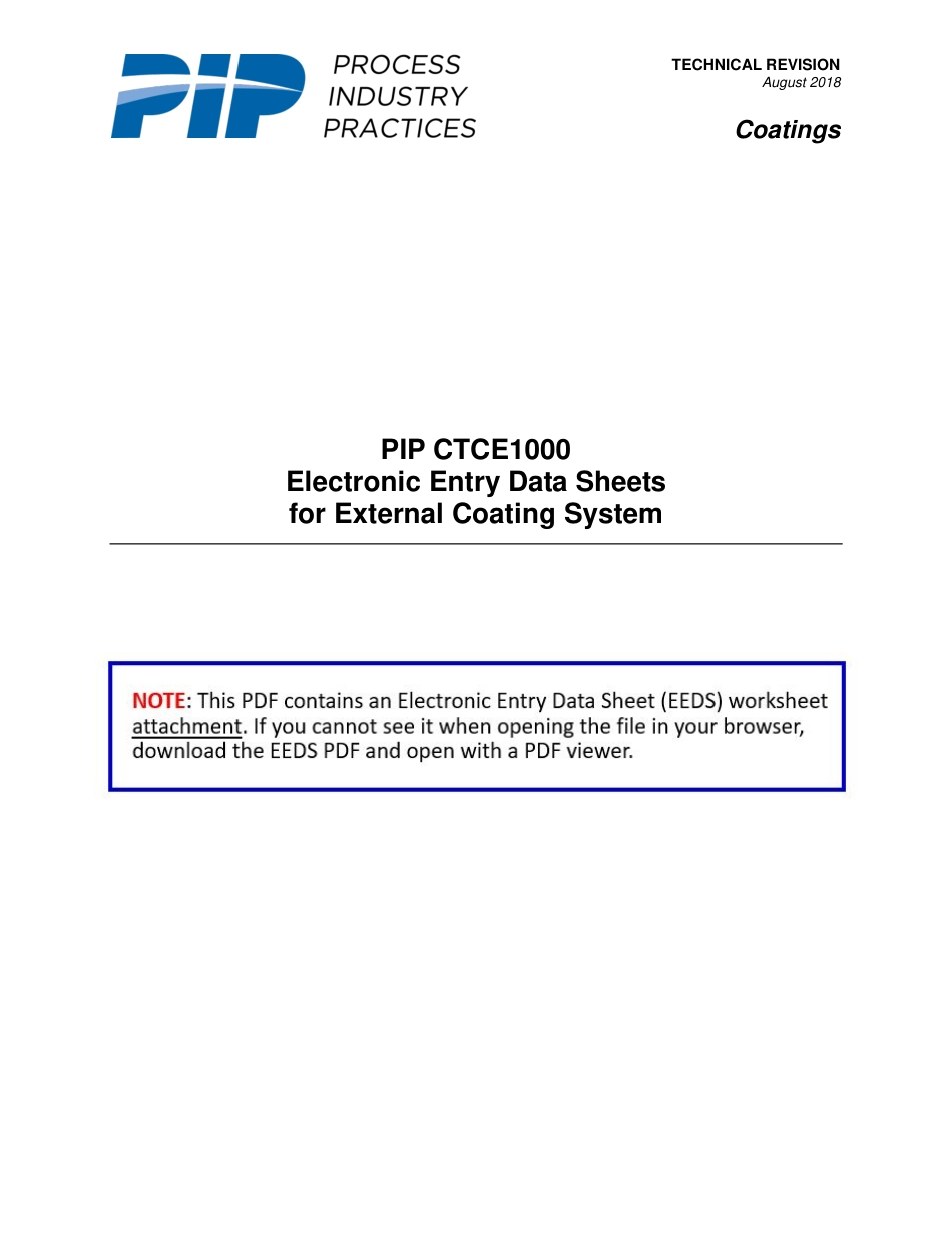 PIP CTCE1000-2018 Datasheets.pdf_第1页
