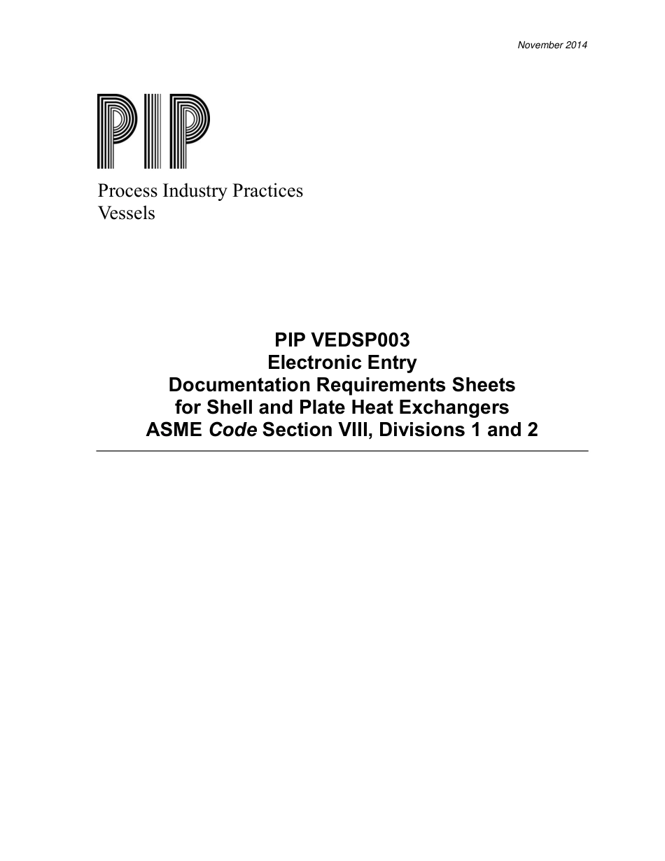 PIP VEDSP003-2014 Datasheets.pdf_第1页