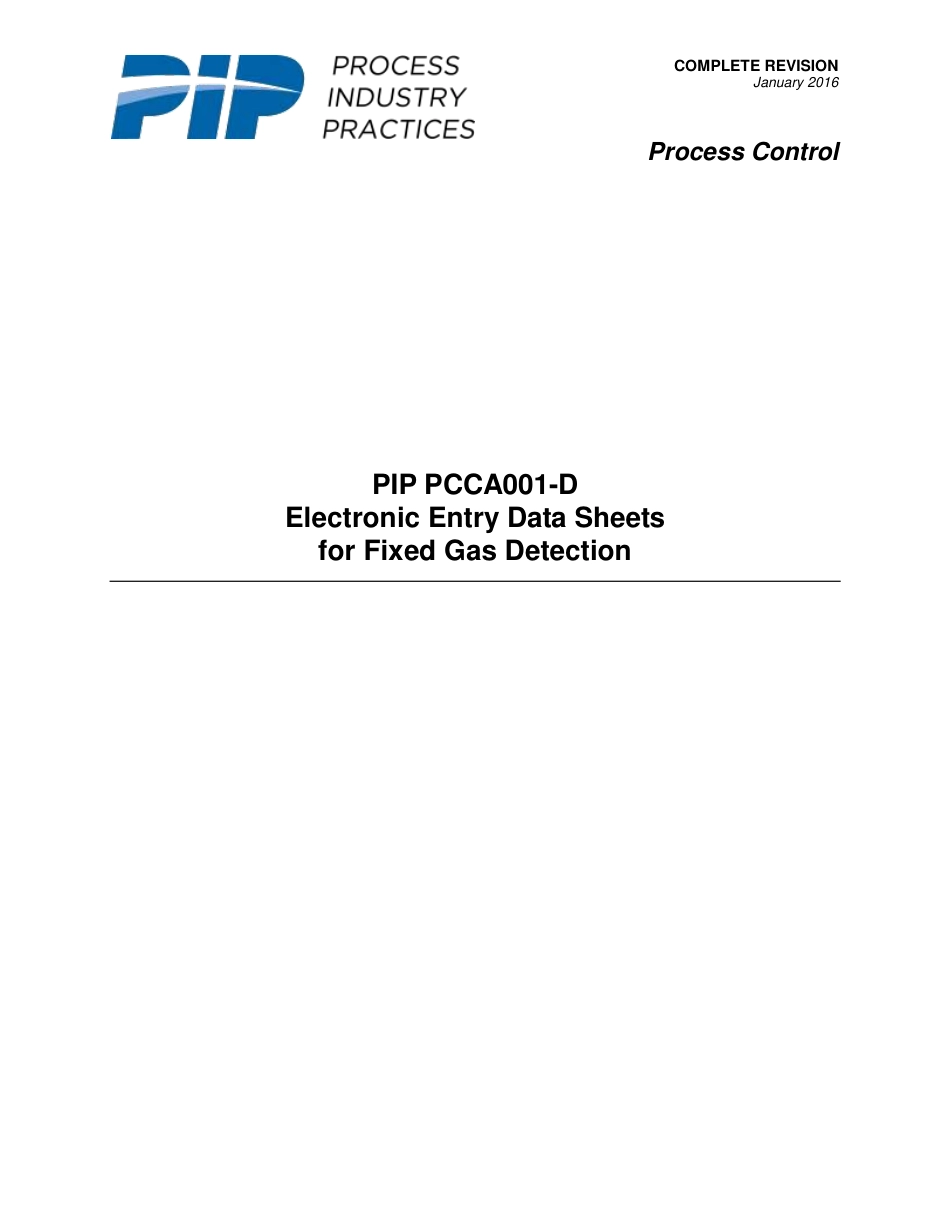 PIP PCCA001D-2016 Datasheets.pdf_第1页