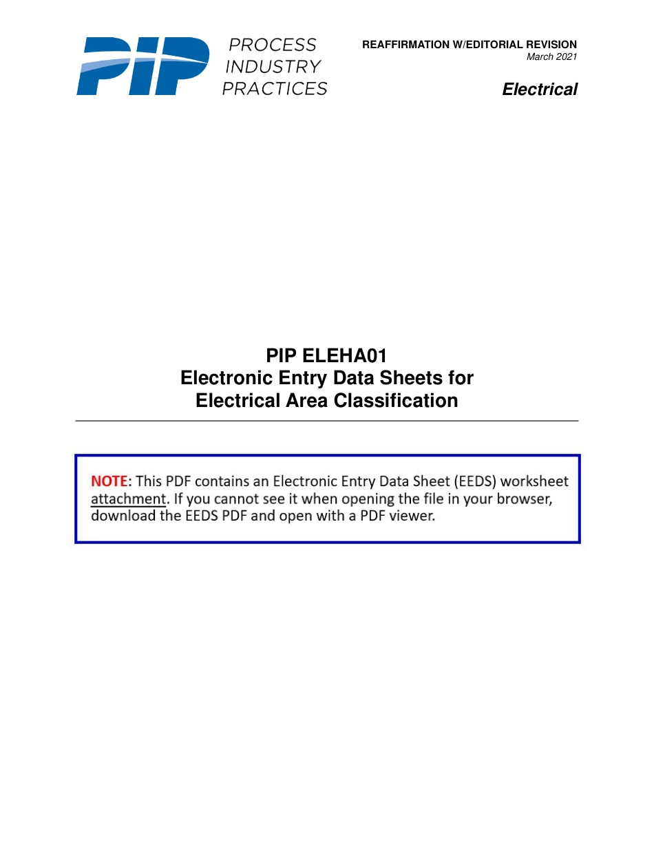 PIP ELEHA01-2021 Datasheets.pdf_第1页