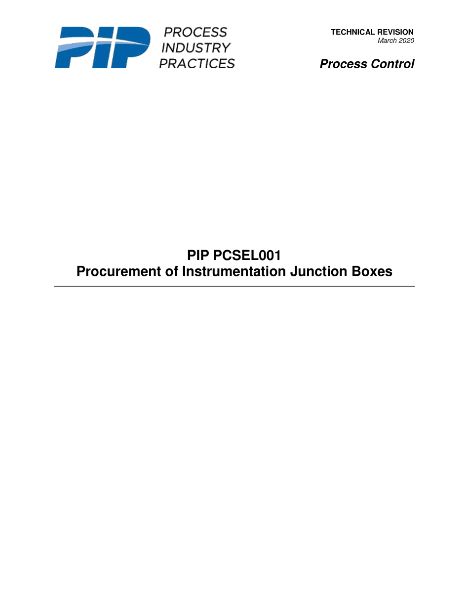 PIP PCSEL001-2020.pdf_第1页