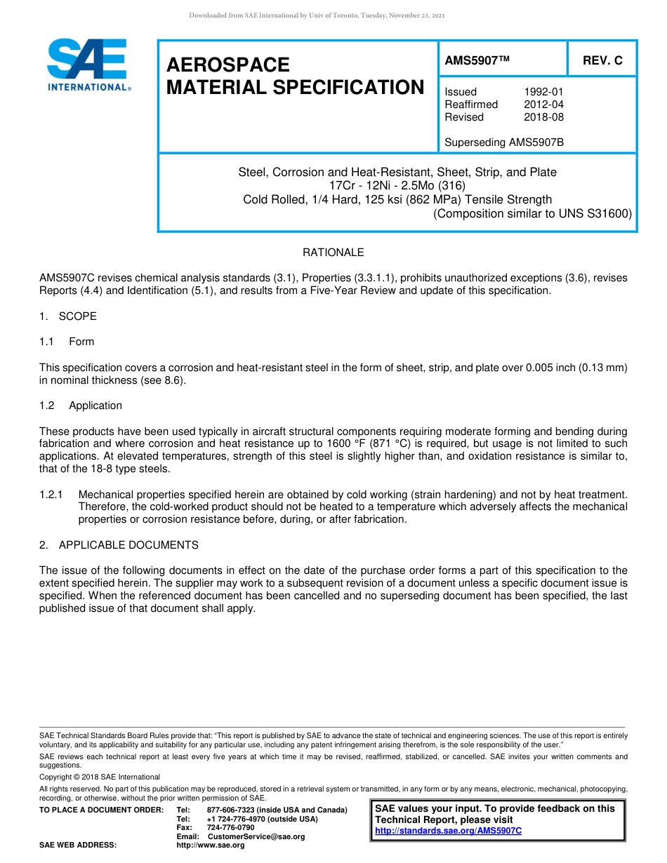 SAE AMS 5907C-2018.pdf_第1页
