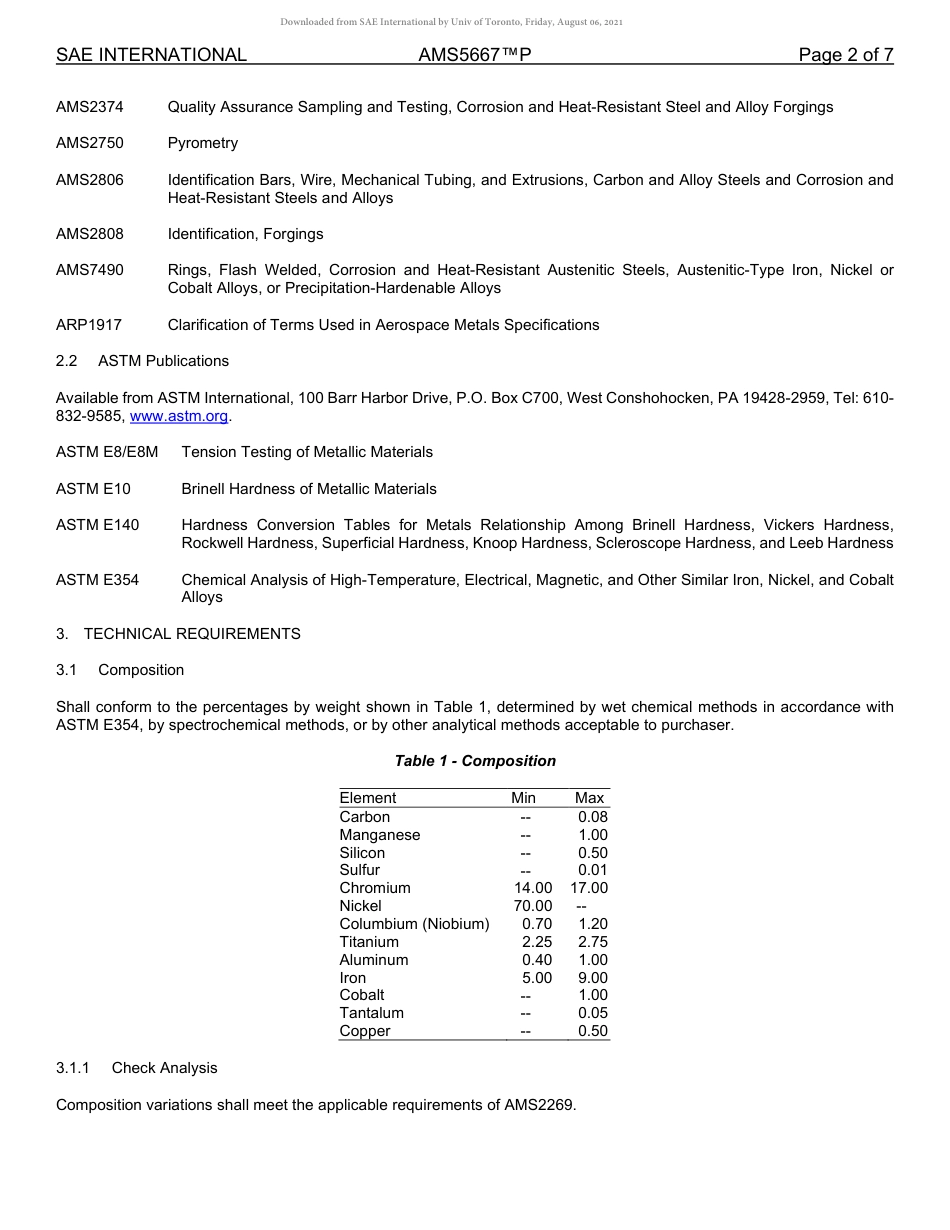 SAE AMS 5667P-2020.pdf_第2页