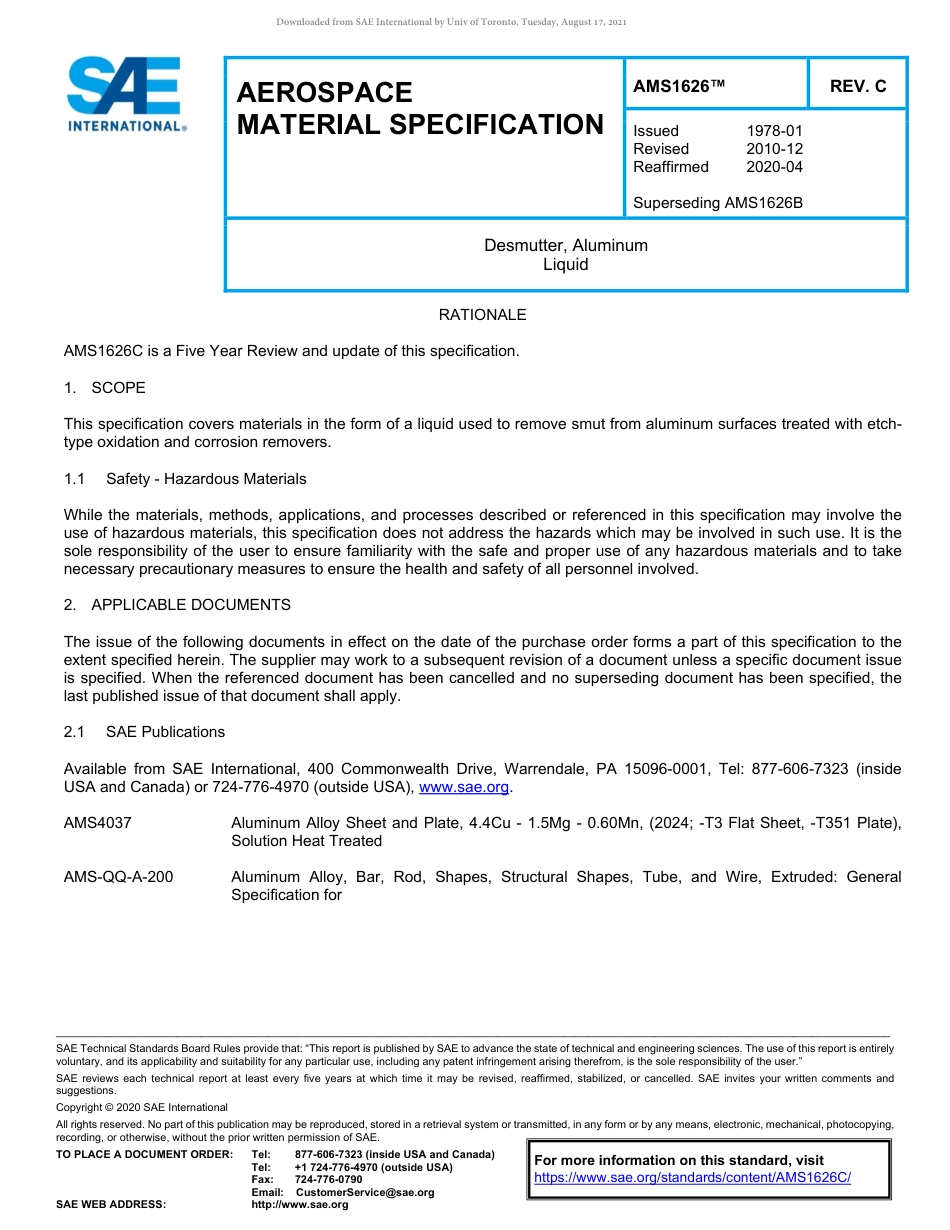 SAE AMS 1626C-2020.pdf_第1页