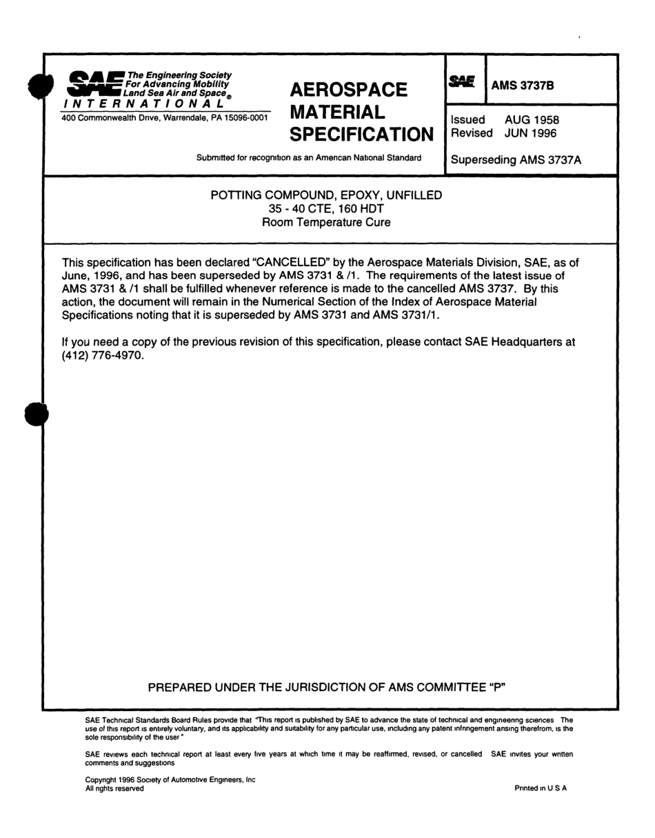 SAE AMS 3737B-1996 scan.pdf_第1页