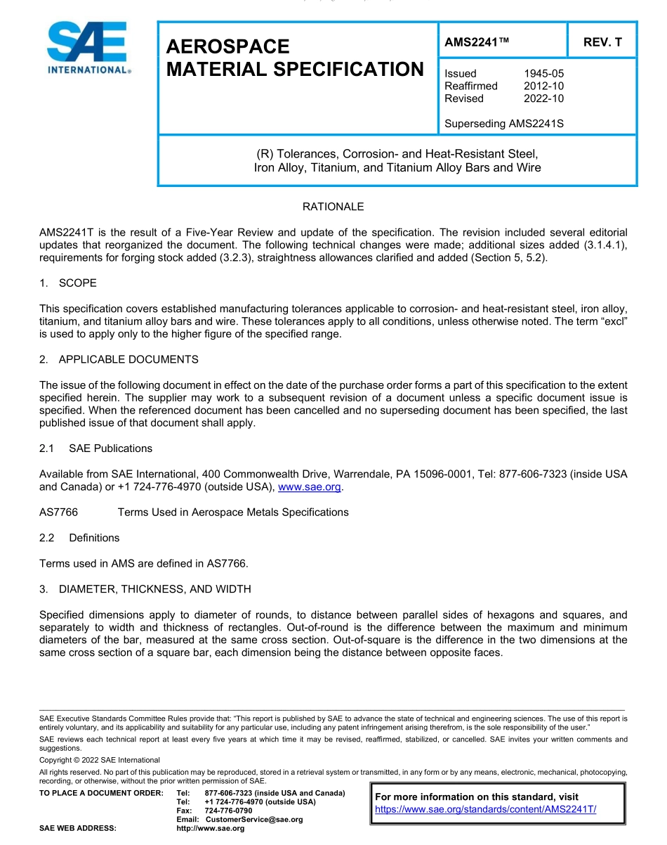 SAE AMS 2241T-2022.pdf_第1页