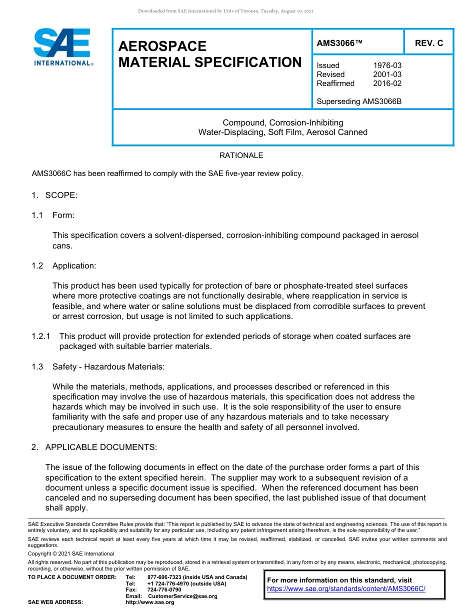 SAE AMS 3066C-2016.pdf_第1页