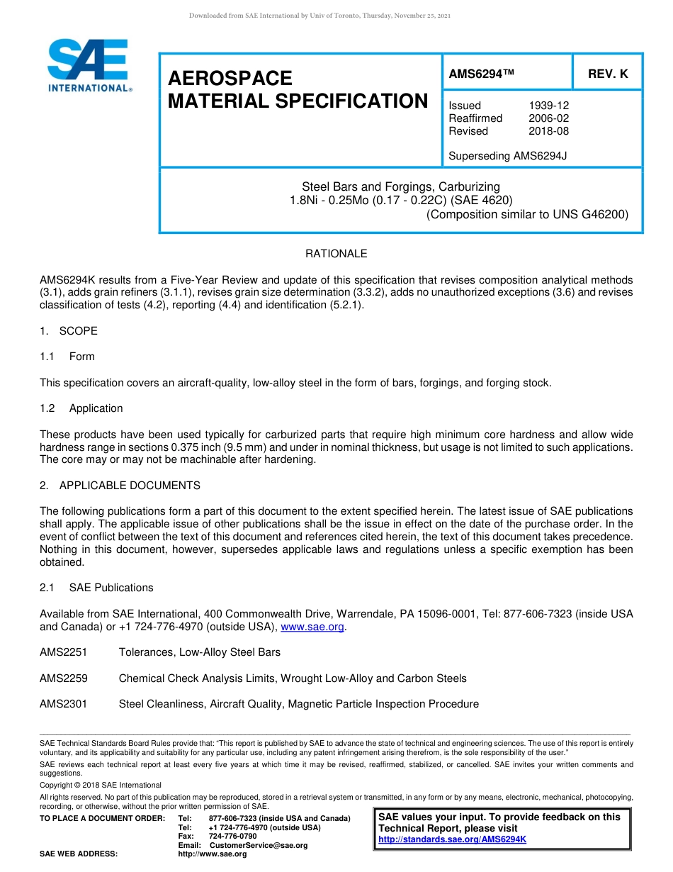 SAE AMS 6294K-2018.pdf_第1页