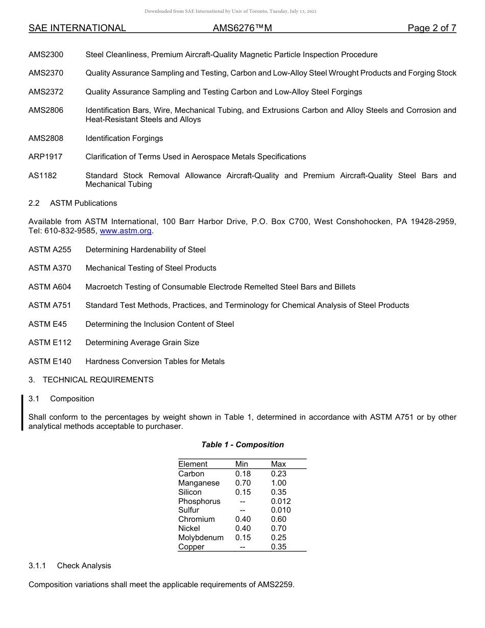 SAE AMS 6276M-2021.pdf_第2页