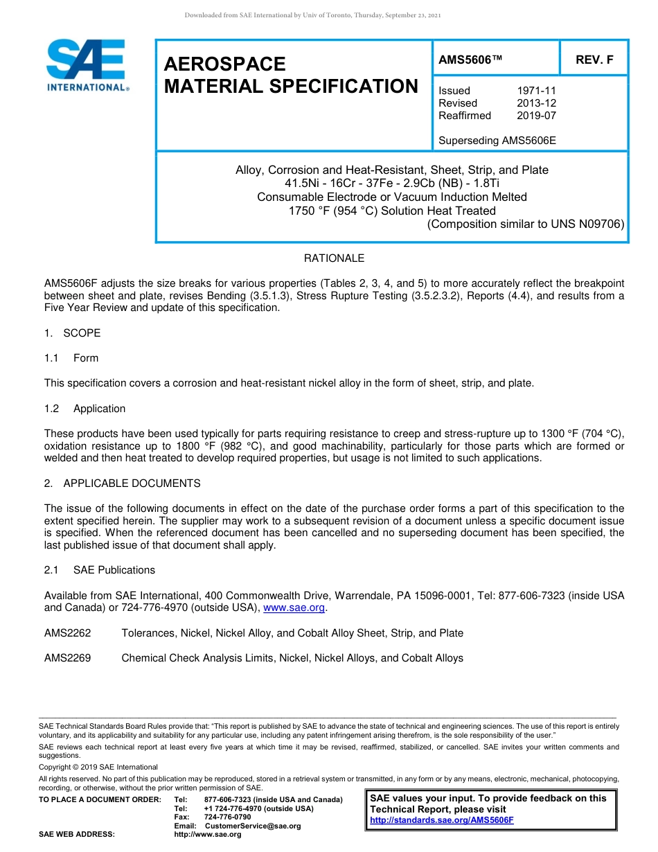 SAE AMS 5606F-2019.pdf_第1页