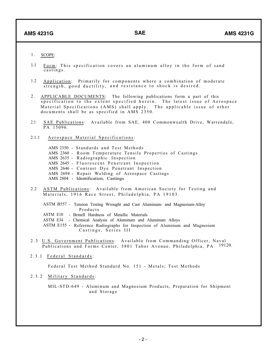 SAE AMS 4231G-2005.pdf_第2页