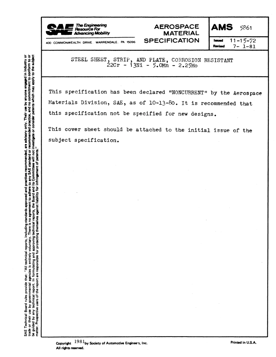 SAE AMS 5861A-1992 scan.pdf_第2页