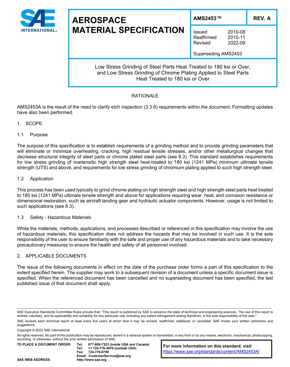 SAE AMS 2453A-2022.pdf_第1页