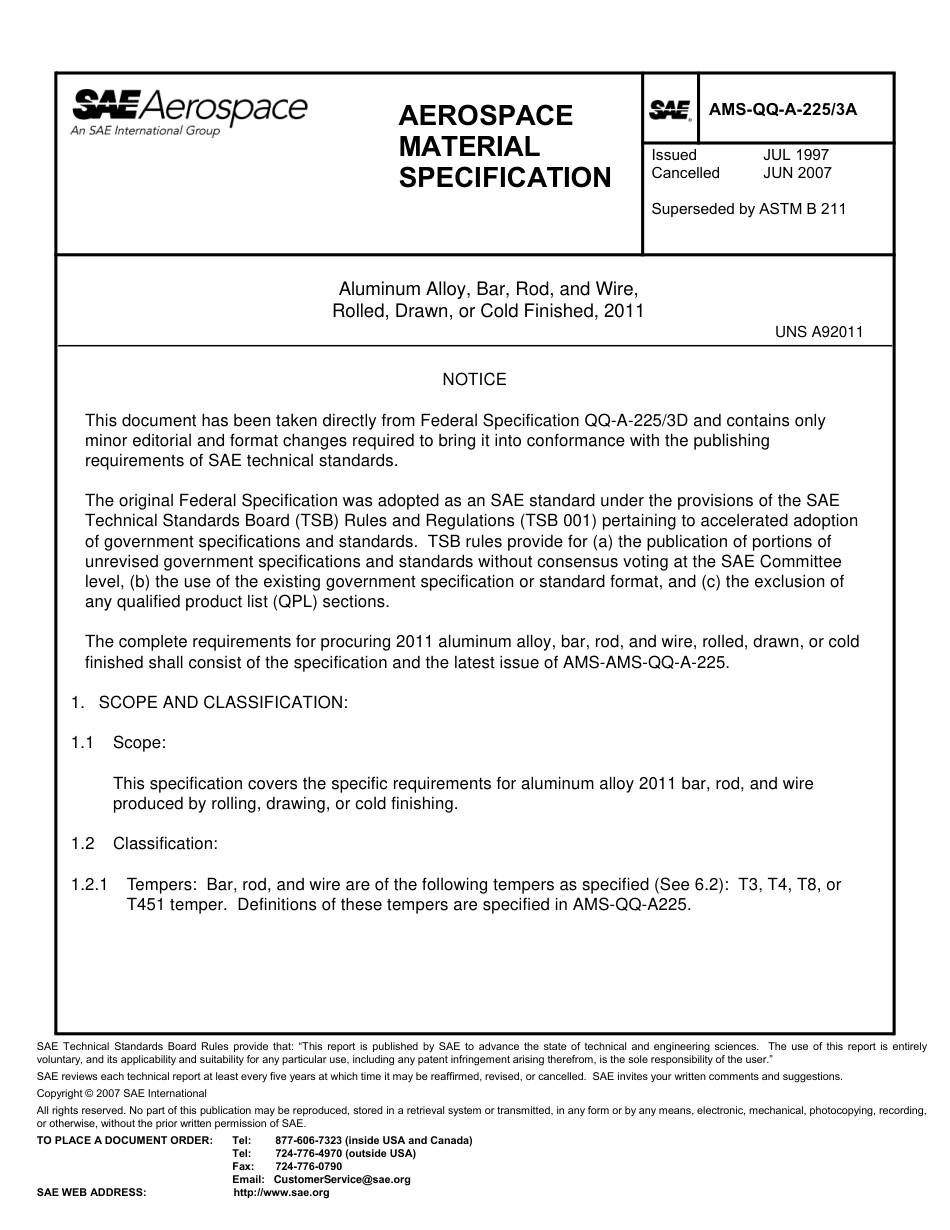 SAE AMS-QQ-A-225-3A-2007.pdf_第3页