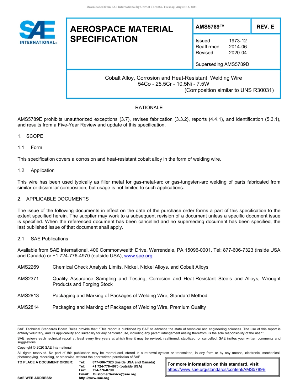 SAE AMS 5789E-2020.pdf_第1页