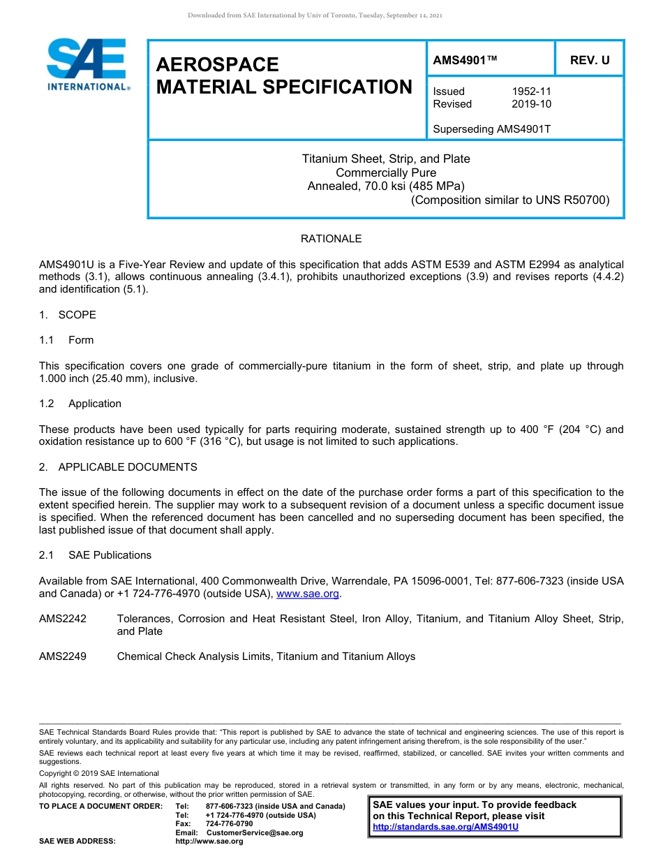 SAE AMS 4901U-2019.pdf_第1页