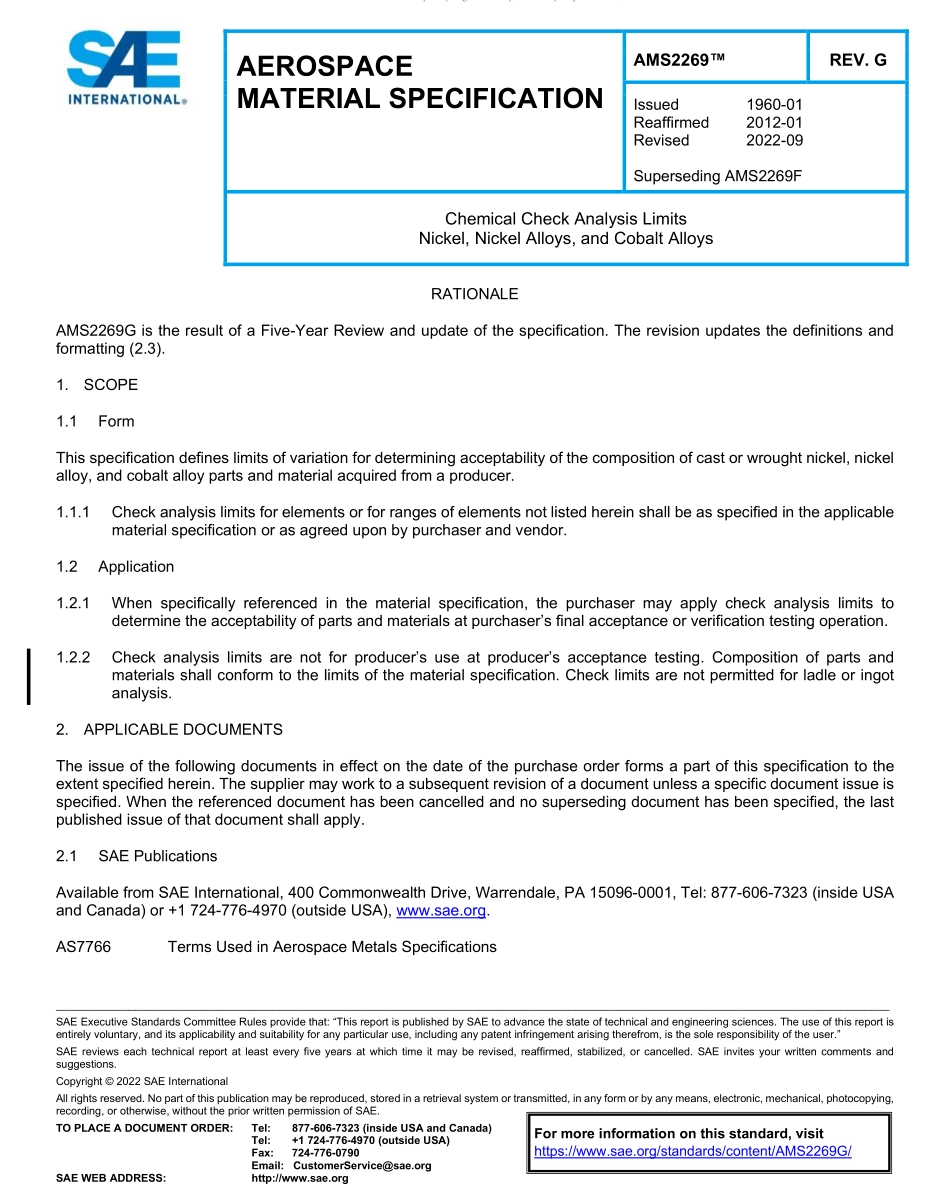 SAE AMS 2269G-2022.pdf_第1页