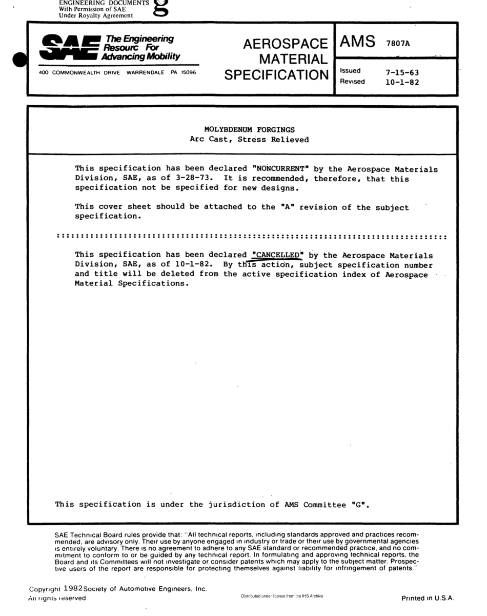 SAE AMS 7807A-1982 scan.pdf_第1页