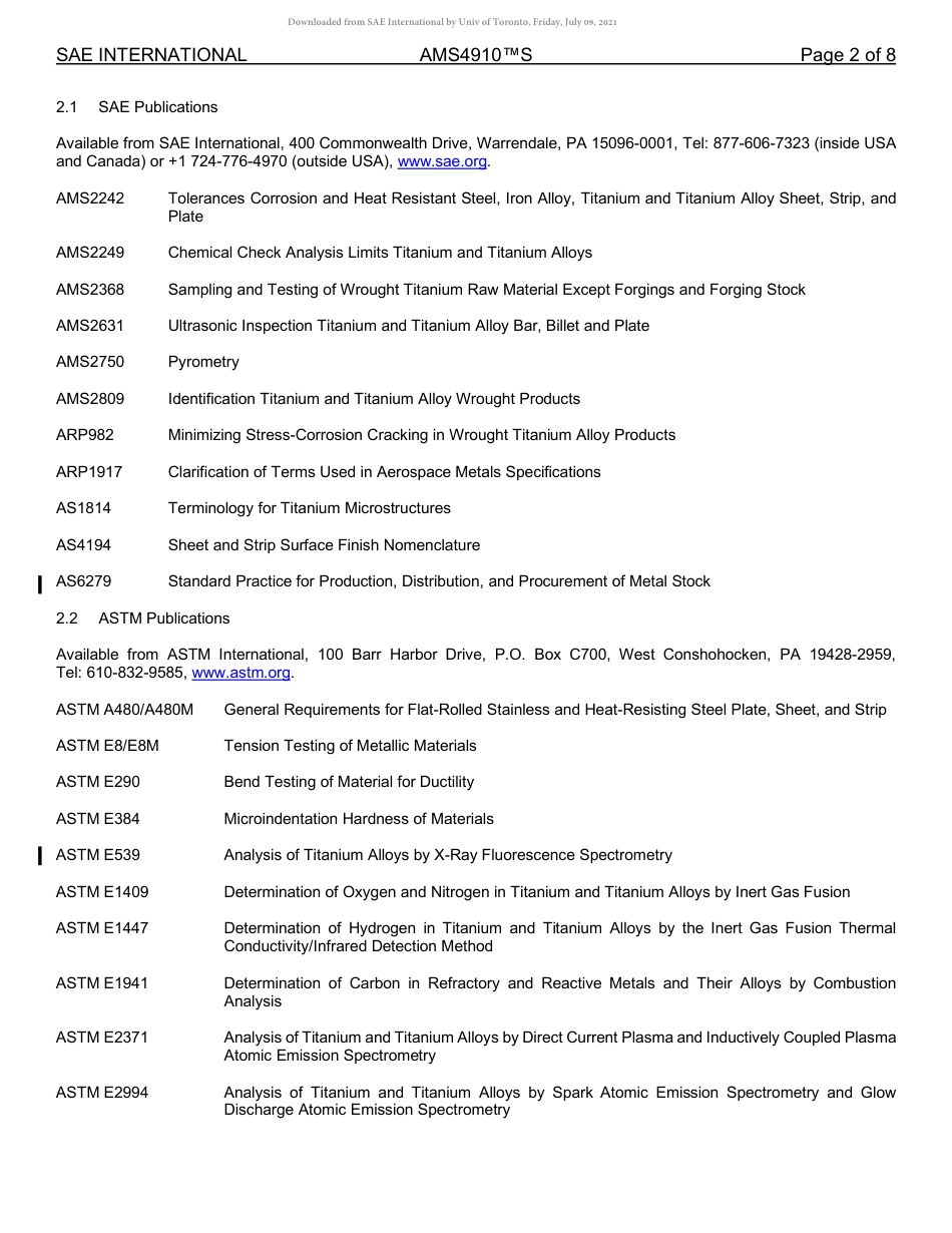 SAE AMS 4910S-2021.pdf_第2页