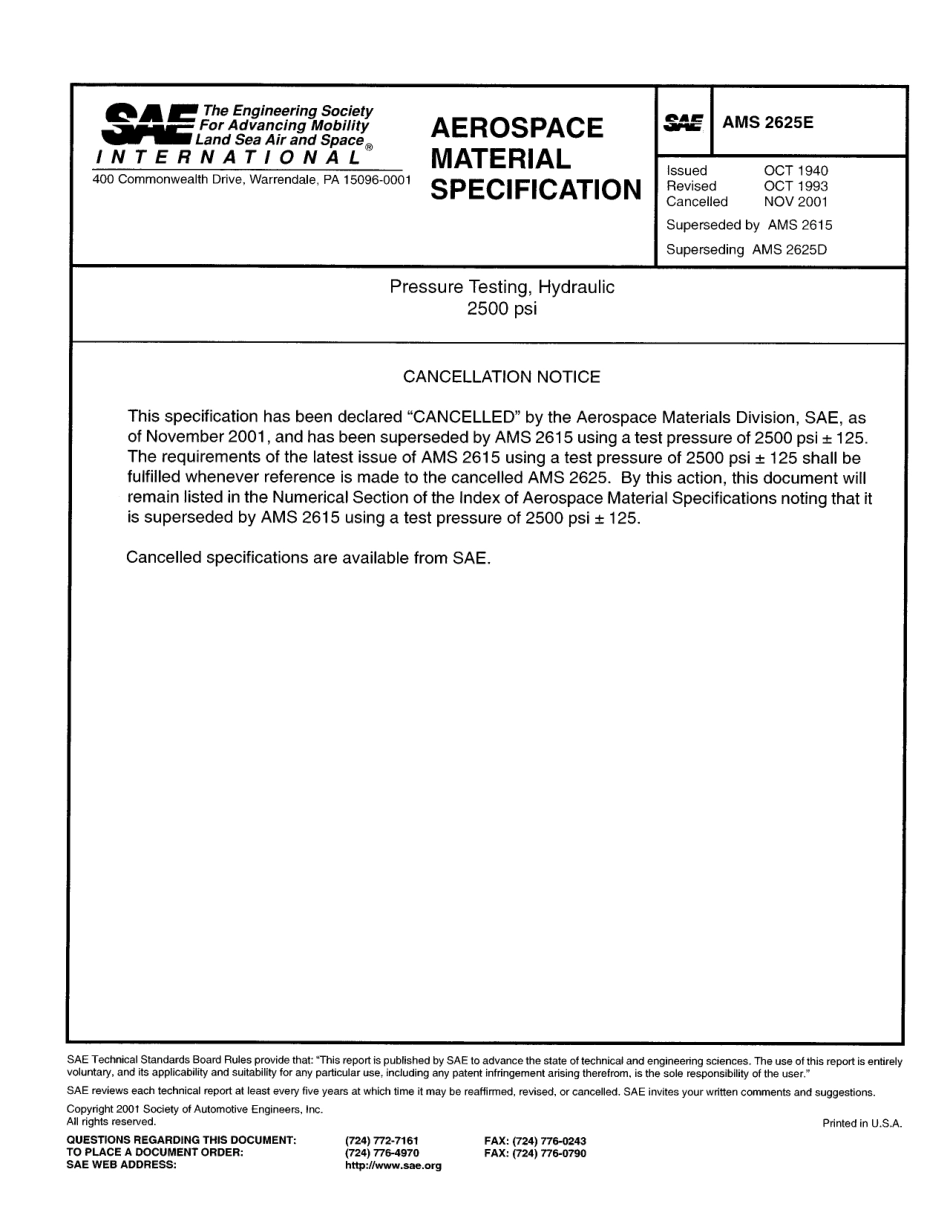 SAE AMS 2625E-2001.pdf_第1页