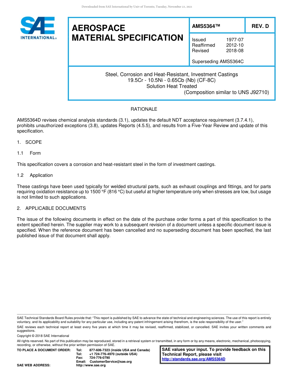 SAE AMS 5364D-2018.pdf_第1页