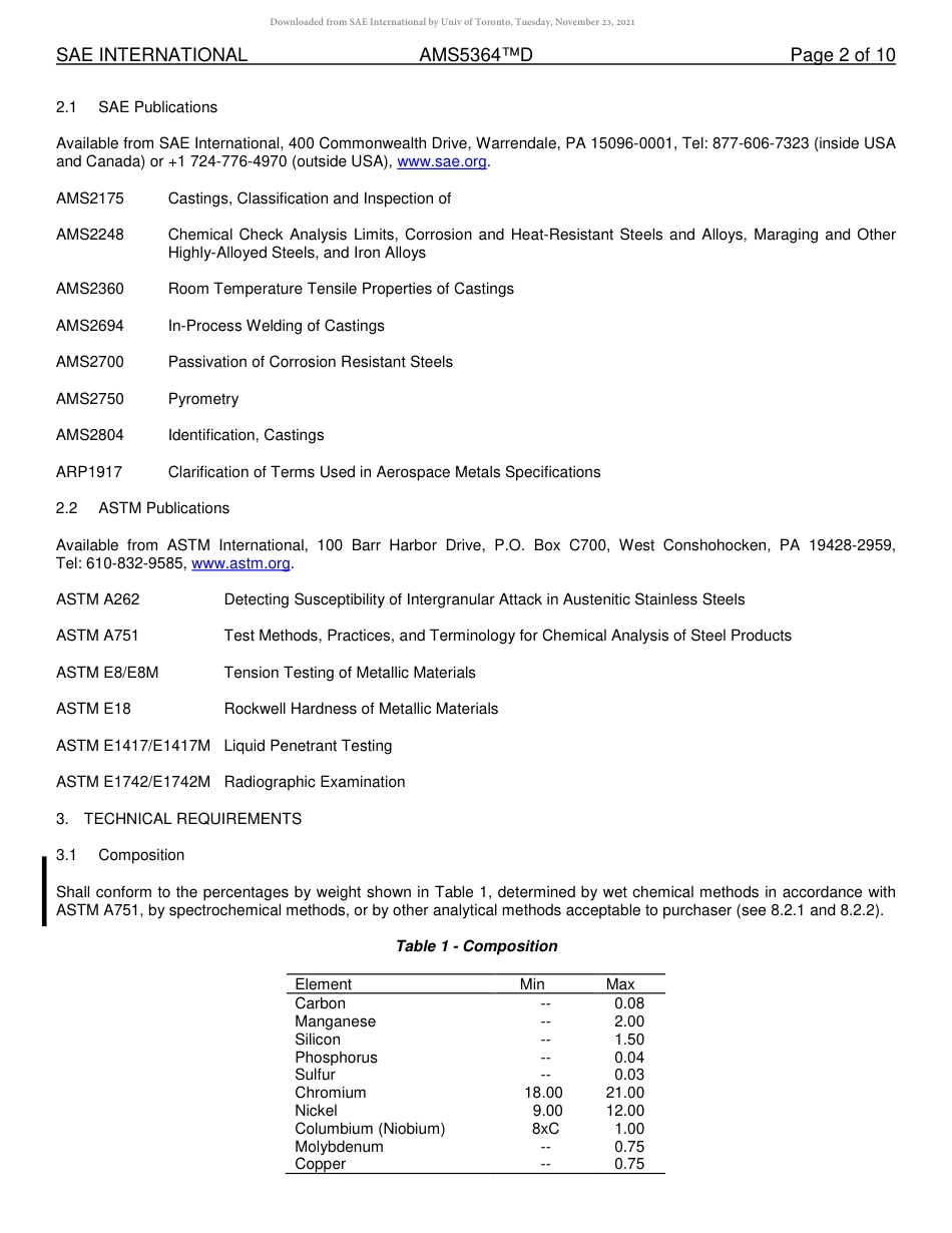 SAE AMS 5364D-2018.pdf_第2页