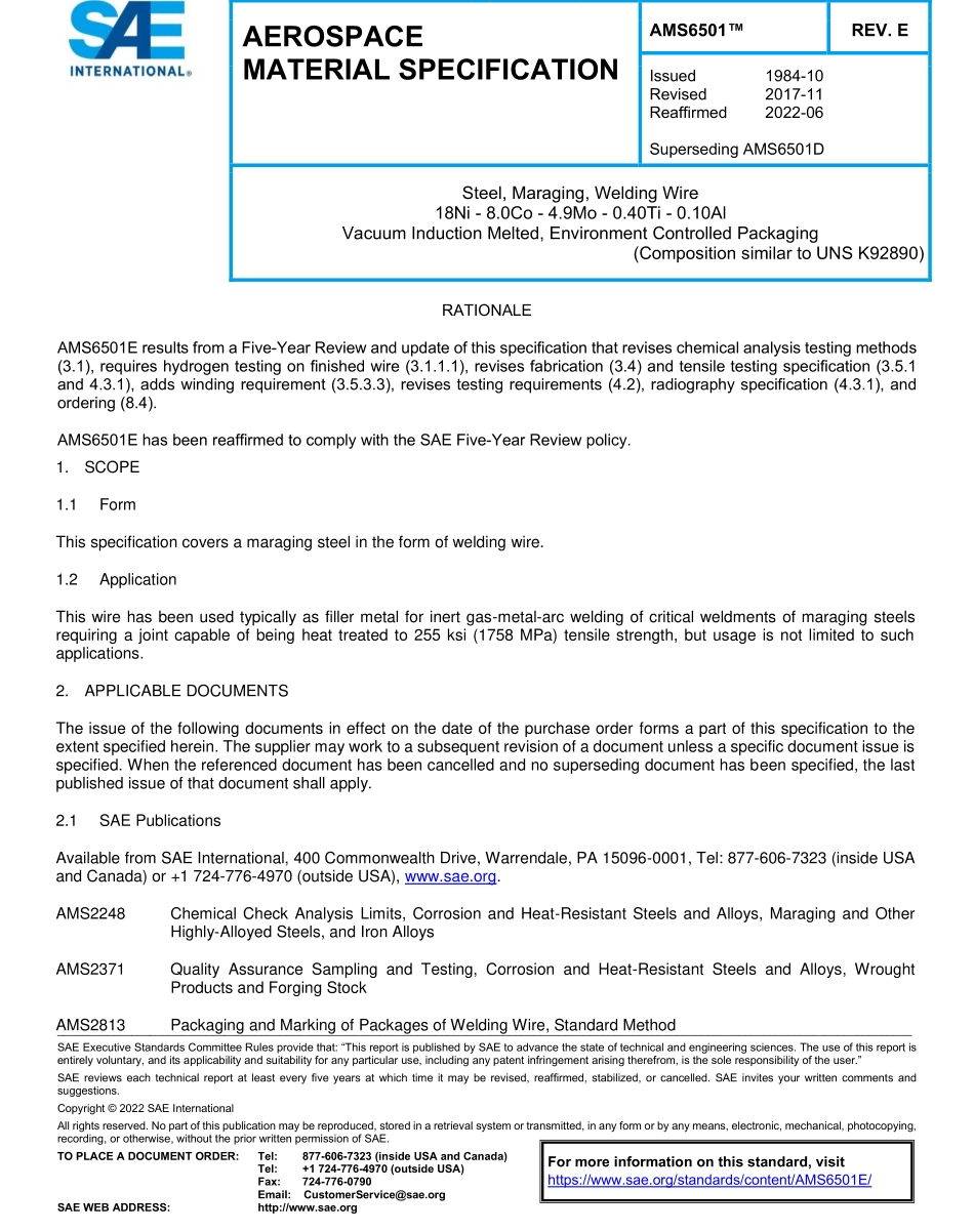 SAE AMS 6501E-2022.pdf_第1页
