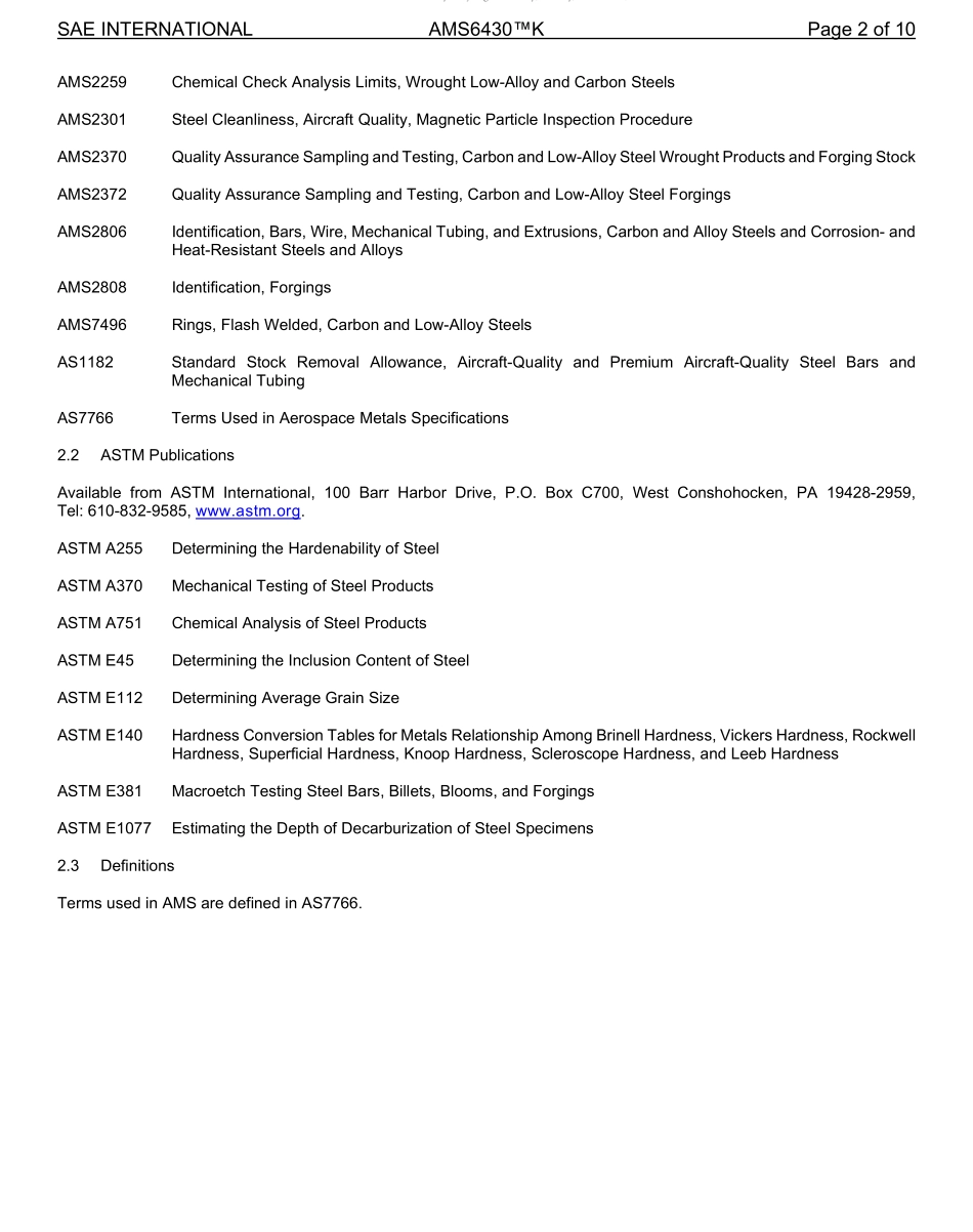 SAE AMS 6430K-2022.pdf_第2页