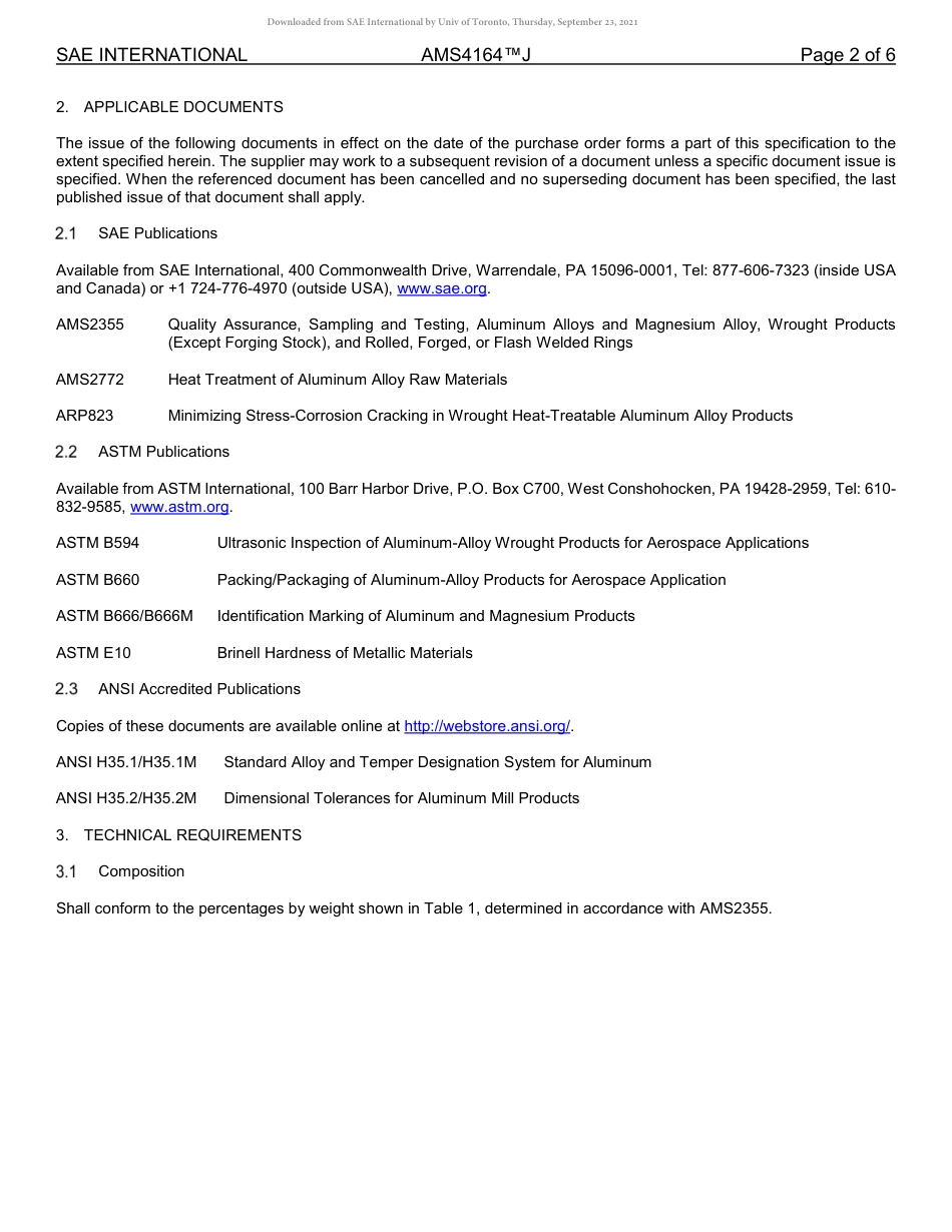 SAE AMS 4164J-2019.pdf_第2页