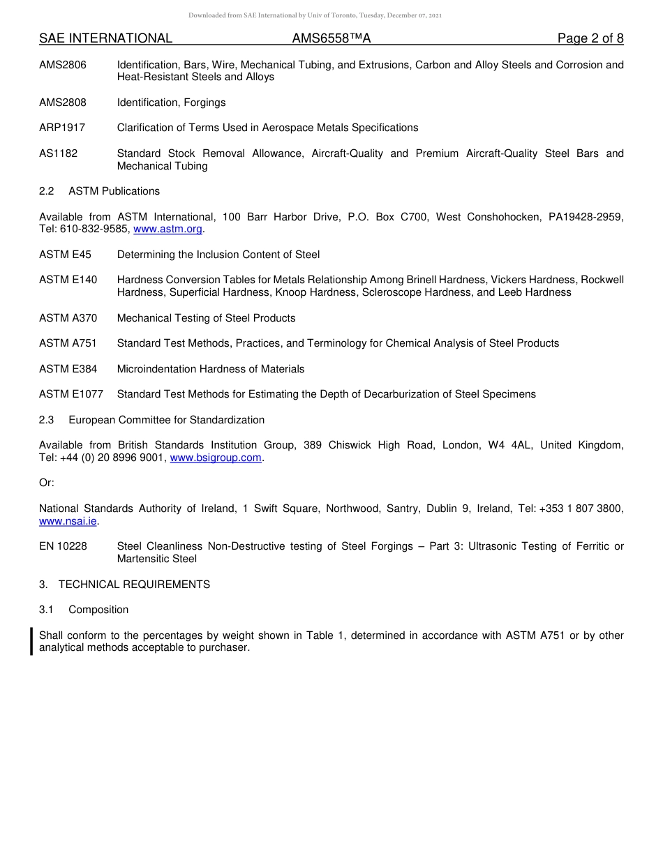 SAE AMS 6558A-2018.pdf_第2页