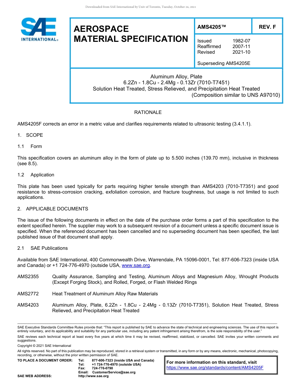 SAE AMS 4205F-2021.pdf_第1页
