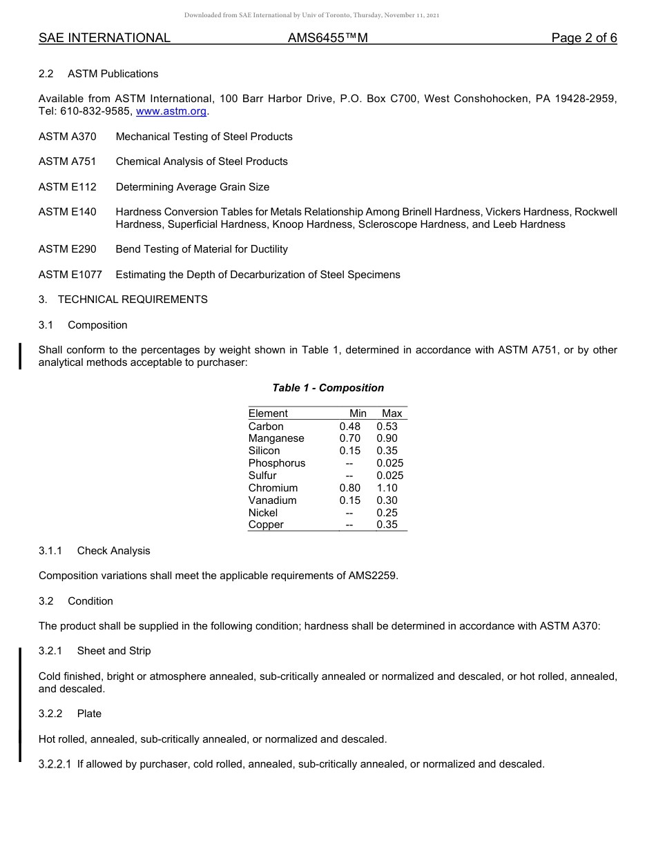 SAE AMS 6455M-2021.pdf_第2页
