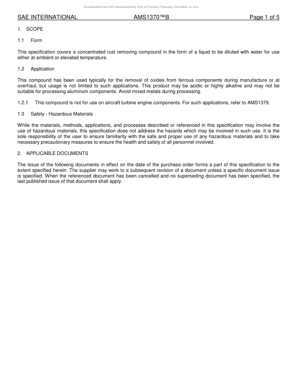 SAE AMS 1370B-2018.pdf_第2页