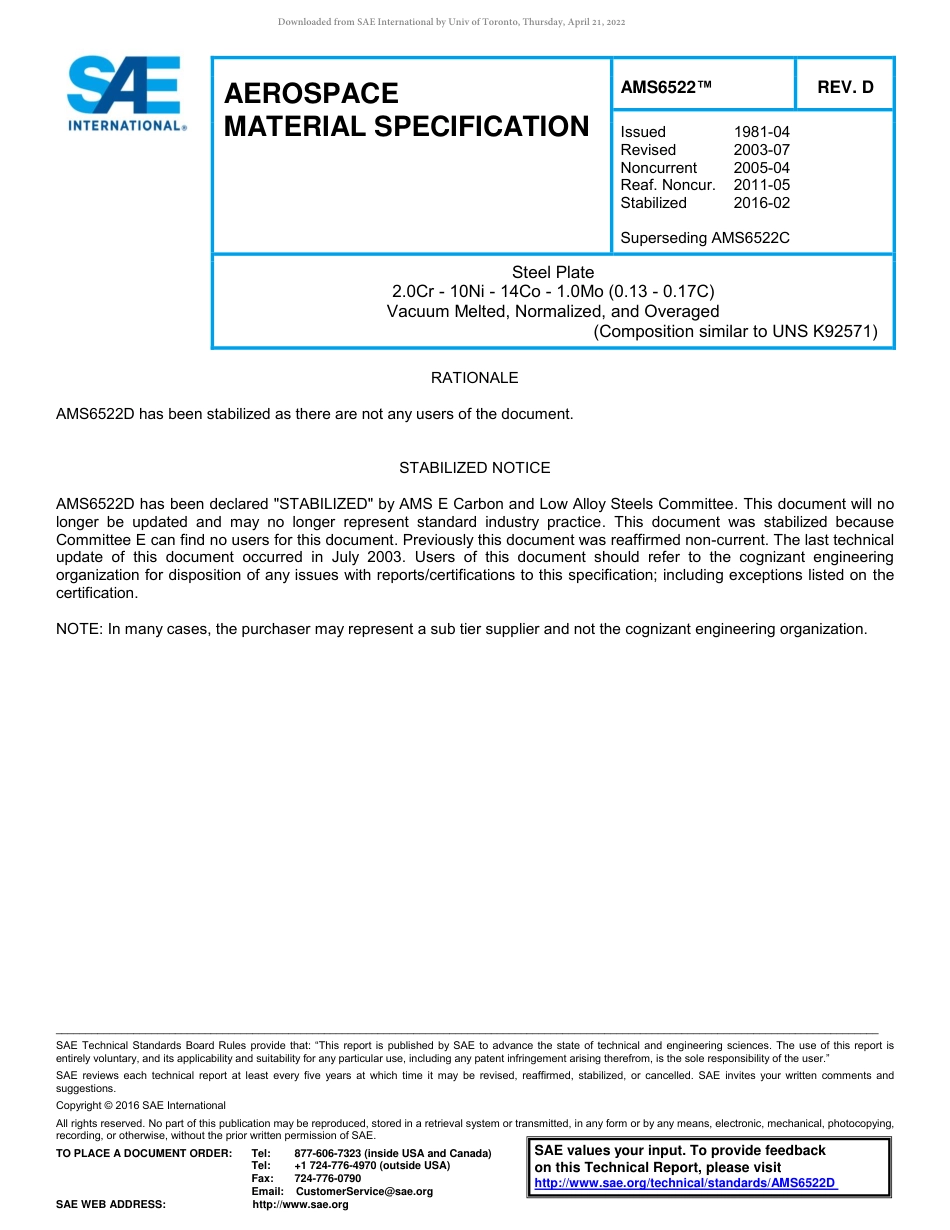 SAE AMS 6522D-2016.pdf_第1页