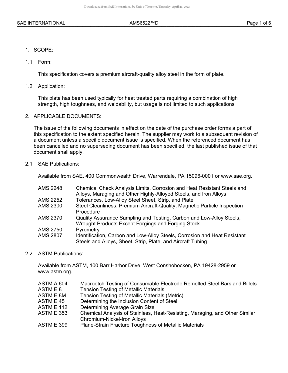 SAE AMS 6522D-2016.pdf_第2页