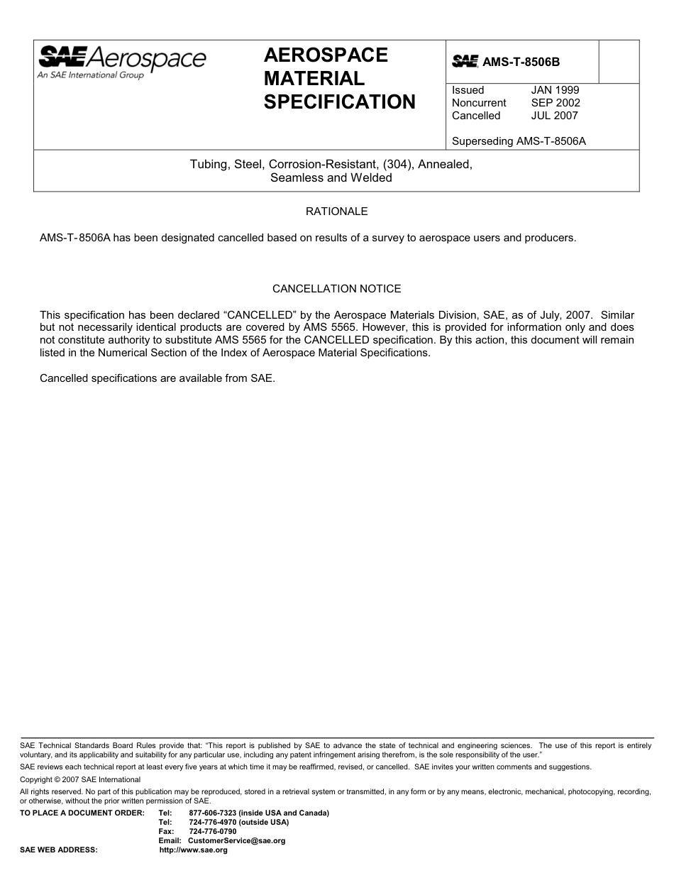 SAE AMS-T-8506B-2007.pdf_第1页