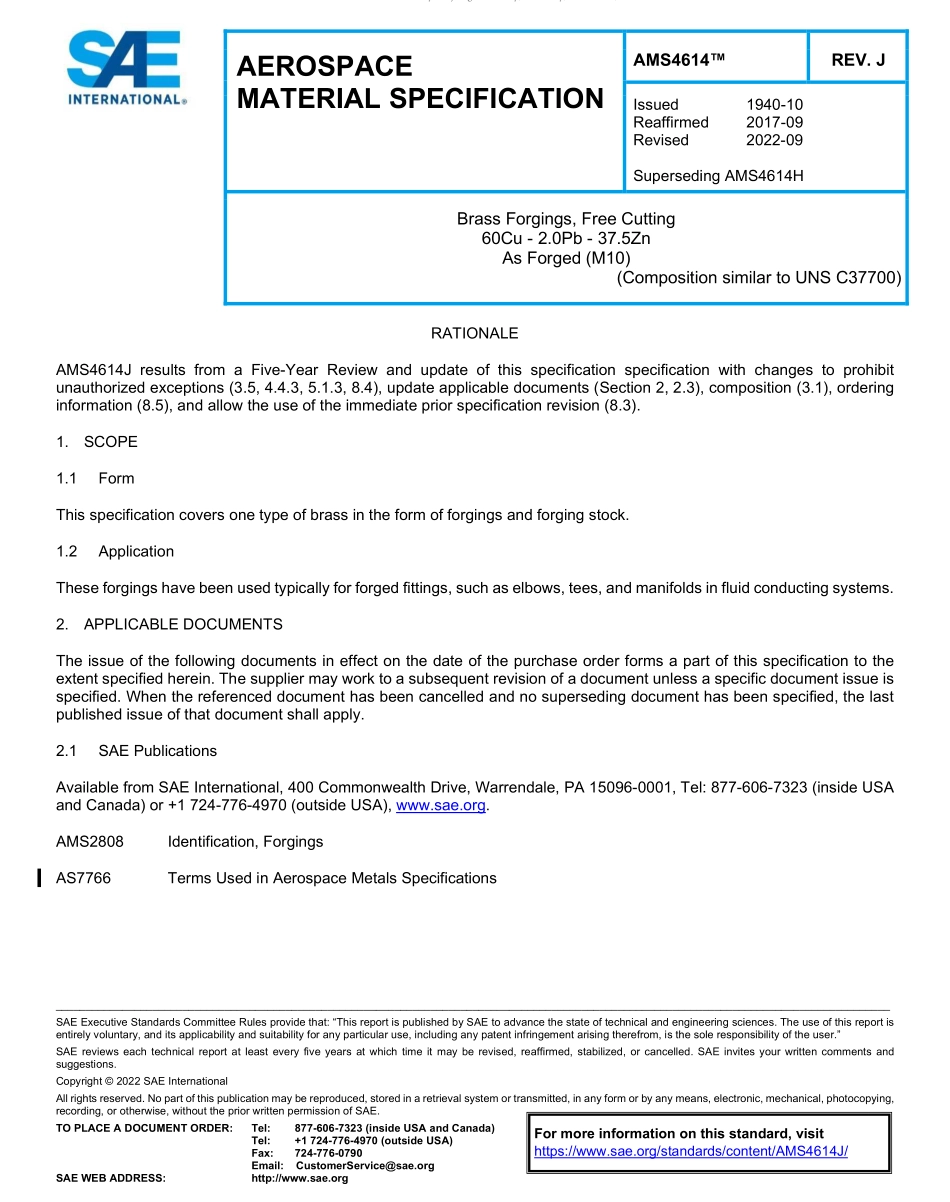 SAE AMS 4614J-2022.pdf_第1页