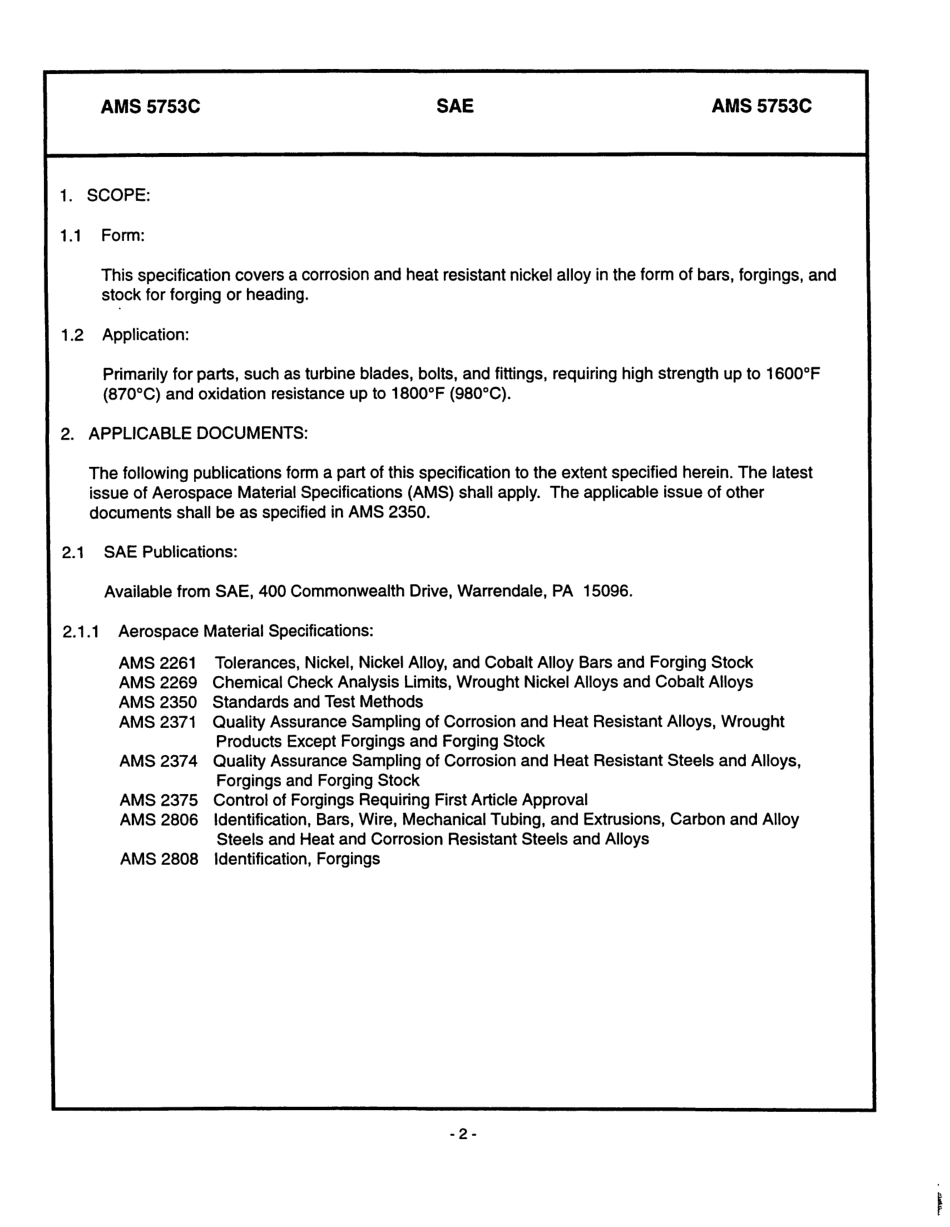 SAE AMS 5753C-1999 scan.pdf_第2页