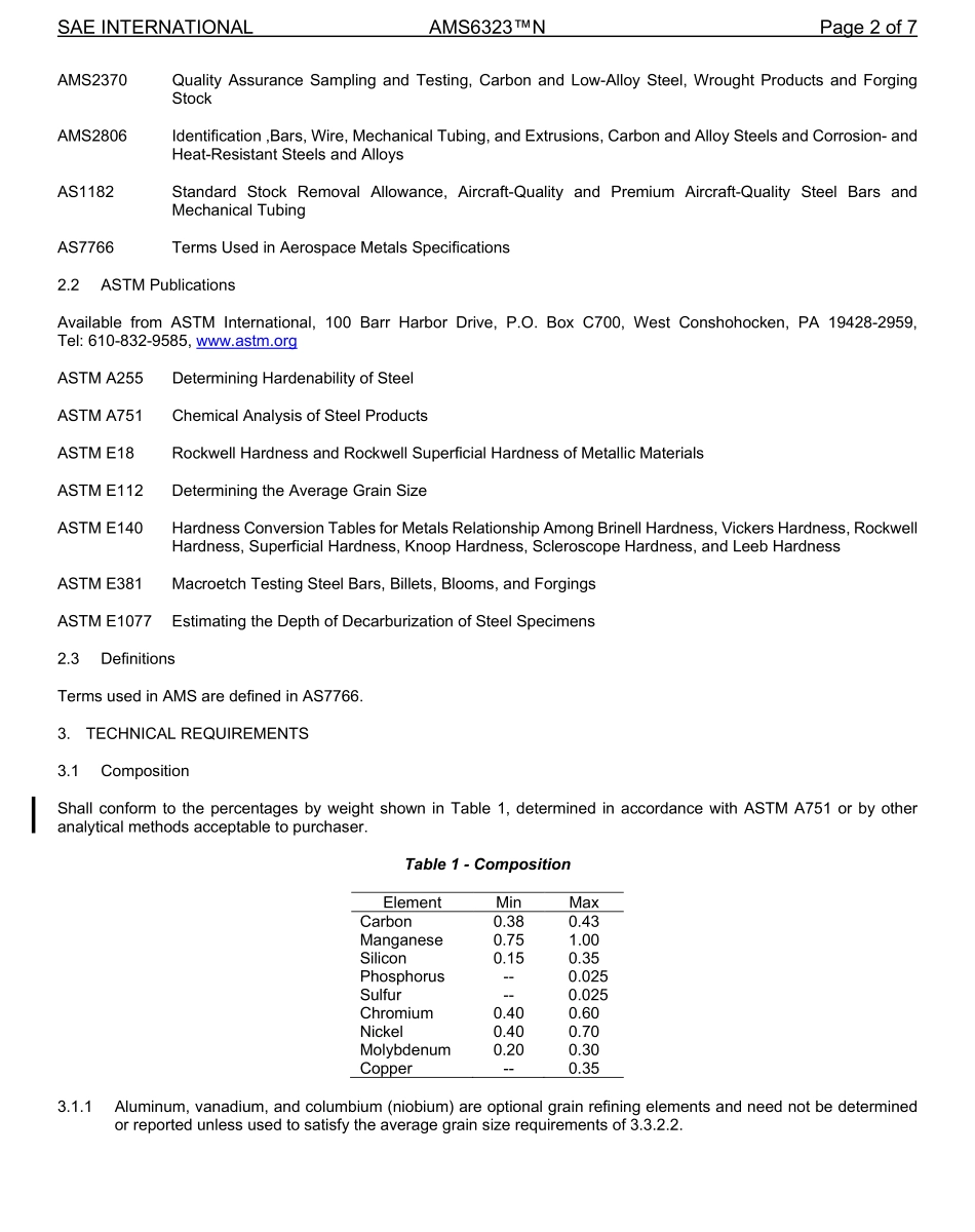 SAE AMS 6323N-2022.pdf_第2页