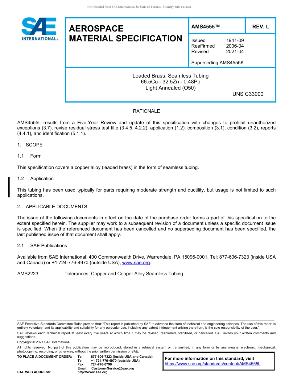 SAE AMS 4555L-2021.pdf_第1页