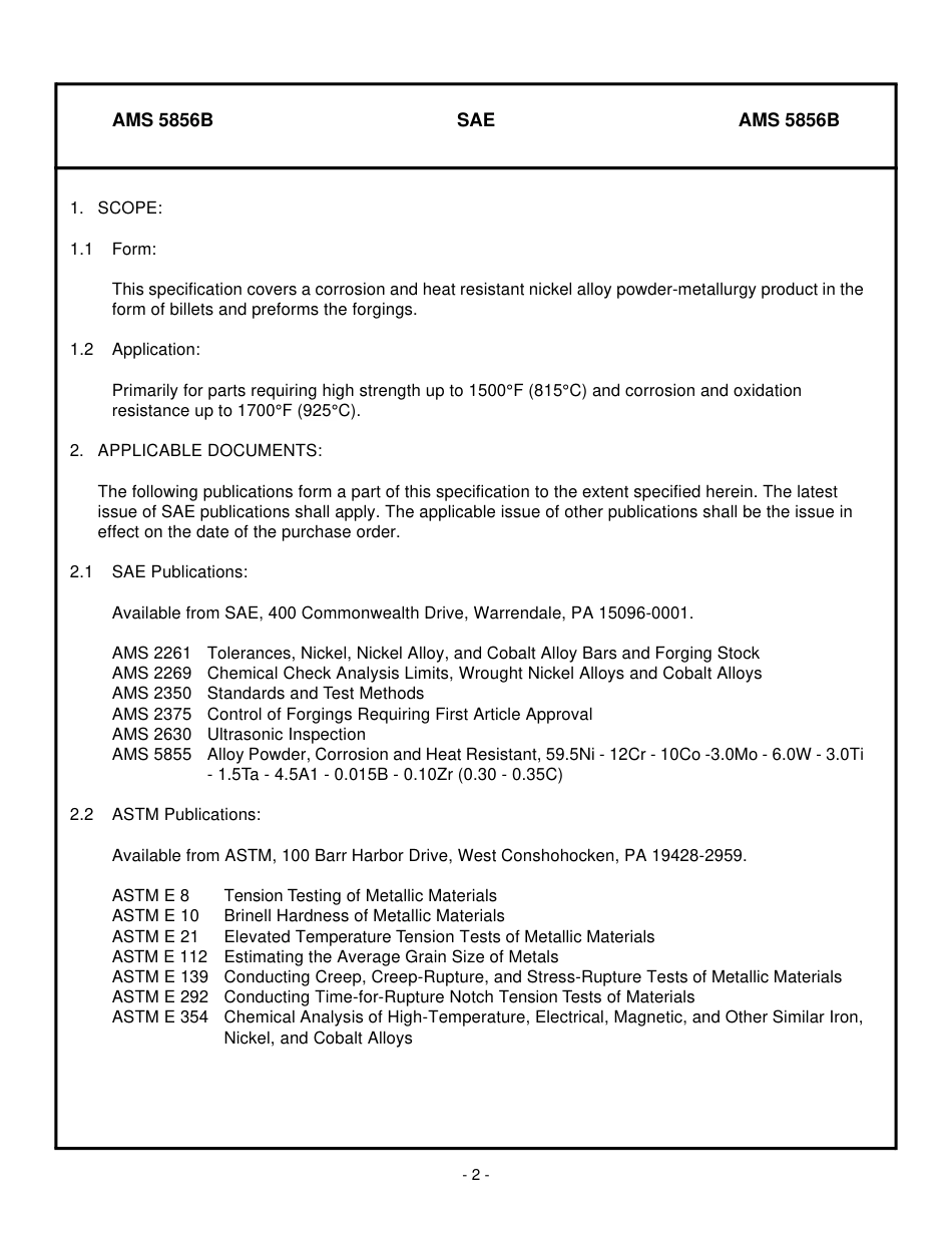 SAE AMS 5856B-1998.pdf_第2页