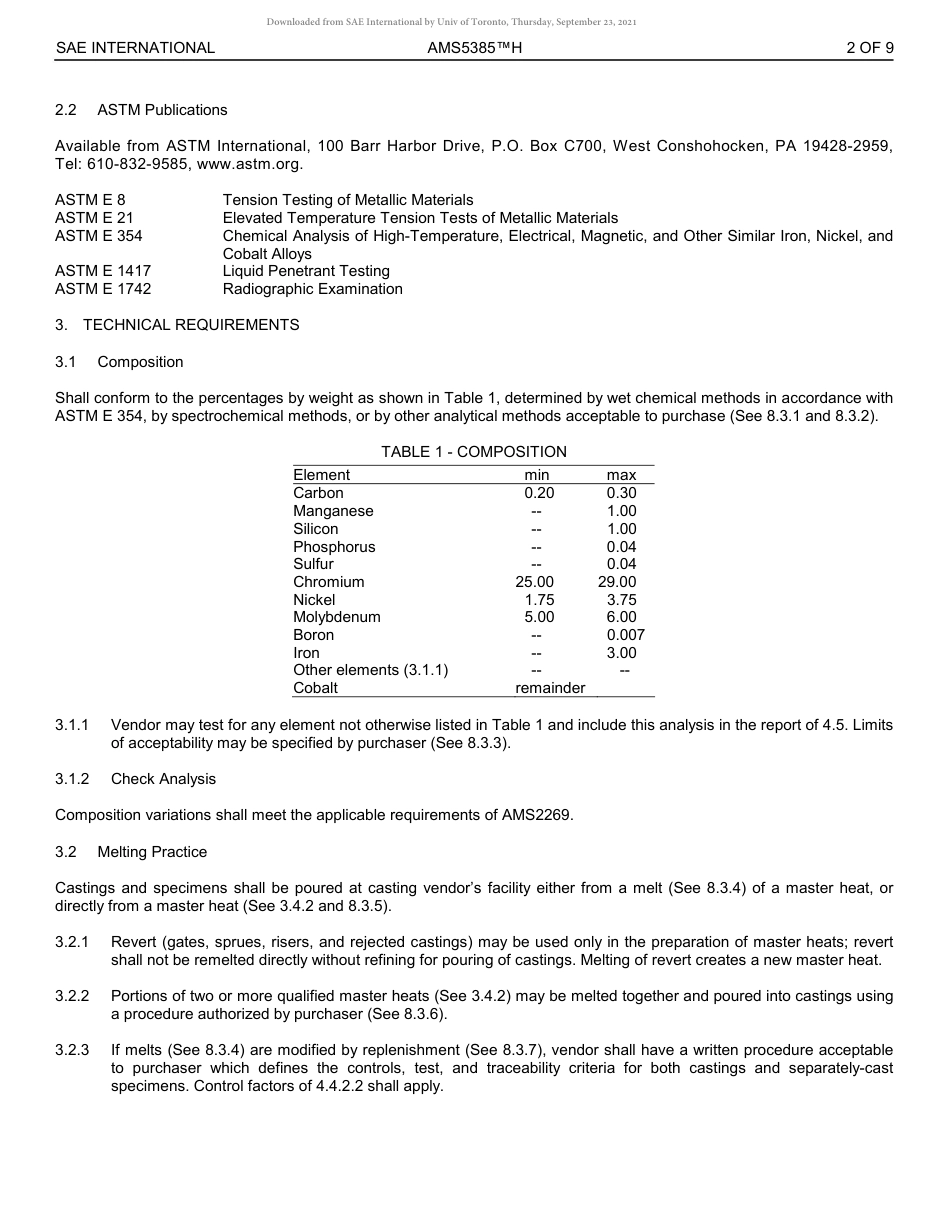 SAE AMS 5385H-2019.pdf_第2页