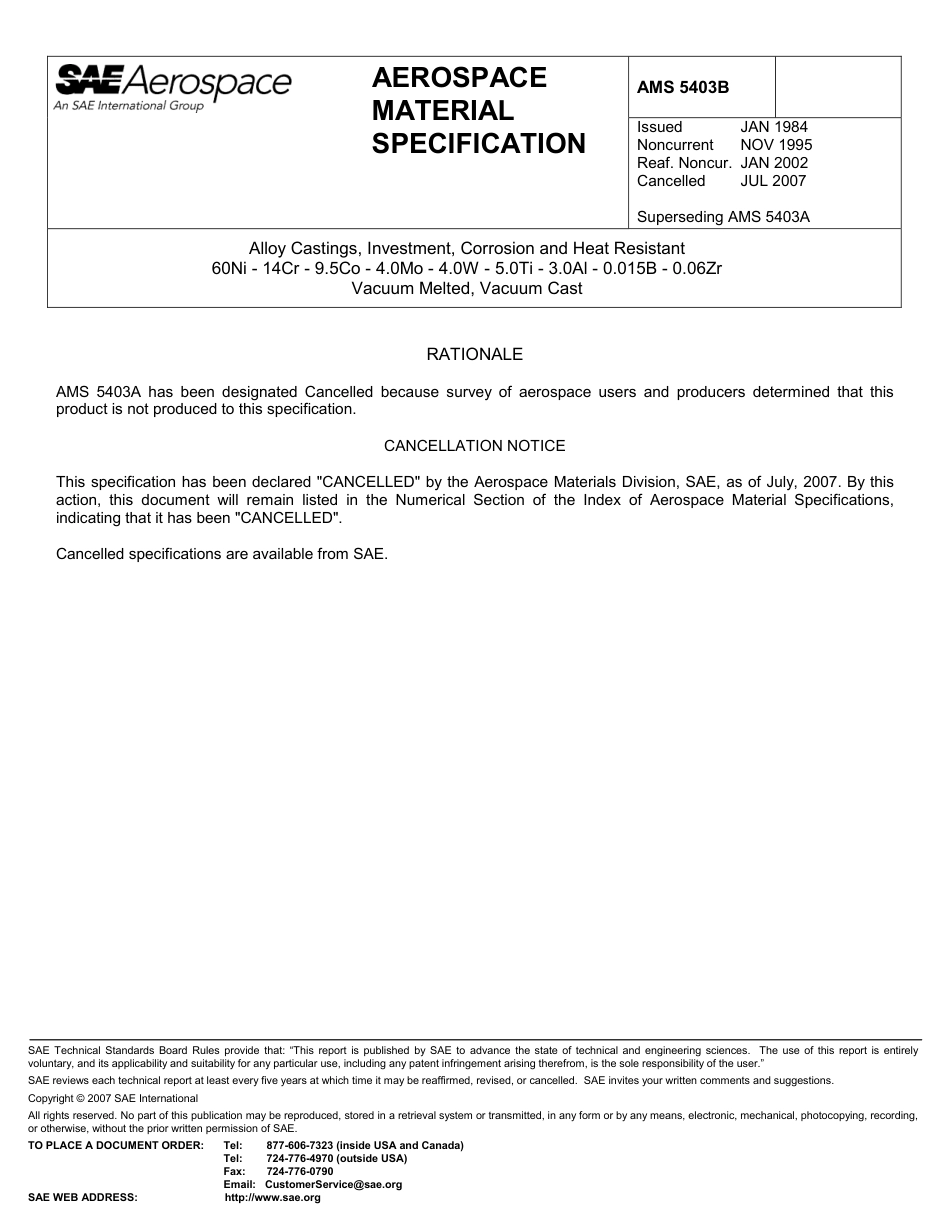SAE AMS 5403B-2007.pdf_第1页