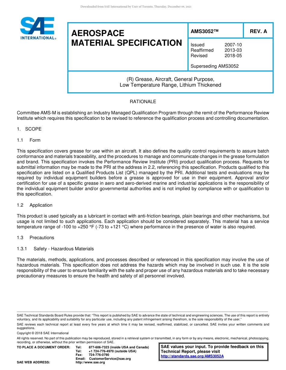 SAE AMS 3052A-2018.pdf_第1页