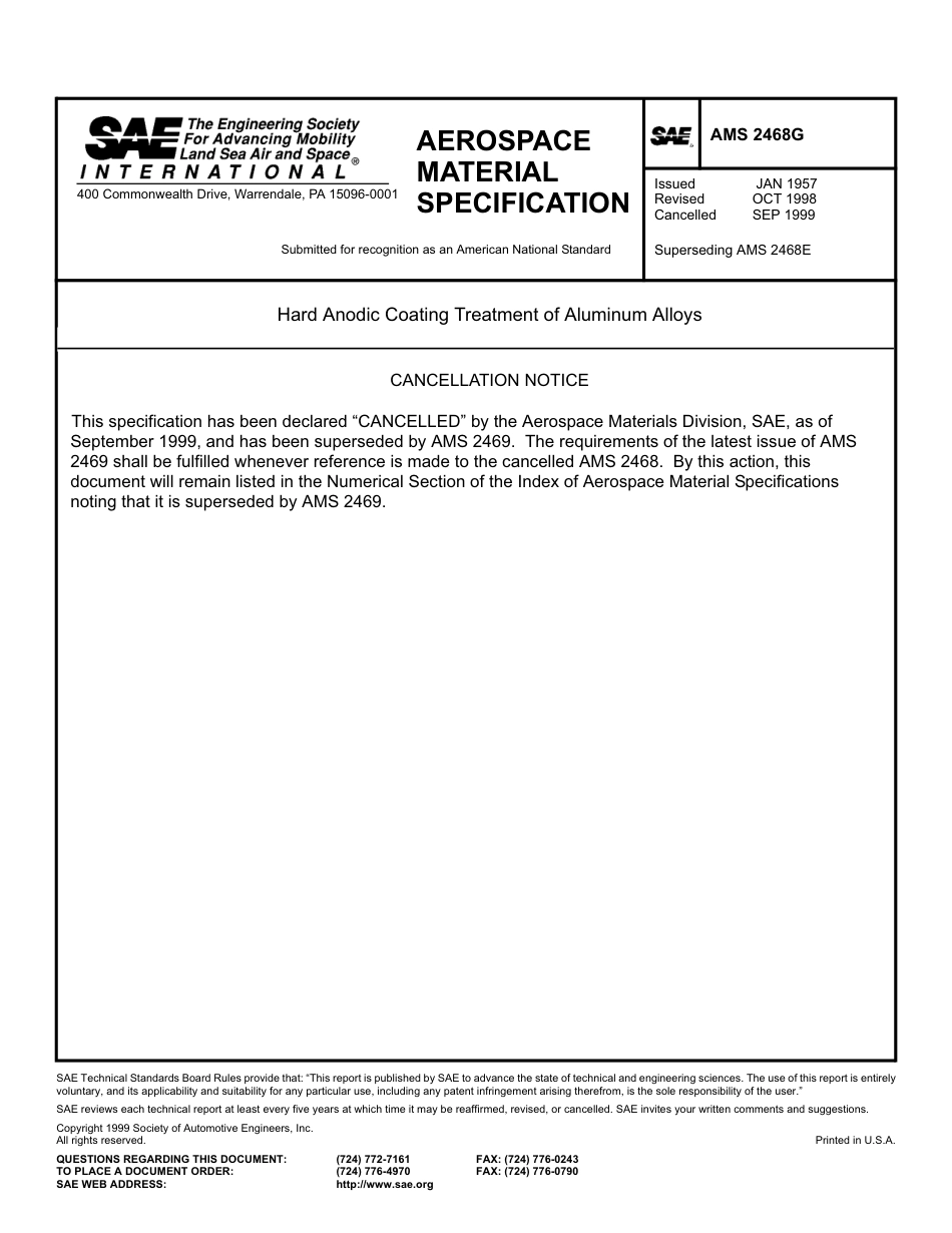 SAE AMS 2468G-1999.pdf_第1页